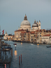 Fototapeta na wymiar a Roman Catholic church Santa Maria della Salute in Venice, Italy