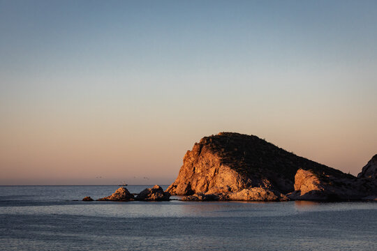 The Sonoran desert of San Carlos, Mexco