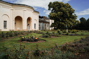 Nostell Priory, gardens, July, summer, Wakefield, England, Uk