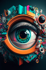 Hi-tech big eye