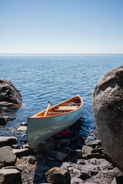 kayak in water