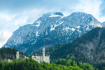 Fototapeta na wymiar castle in Bavaria, Germany