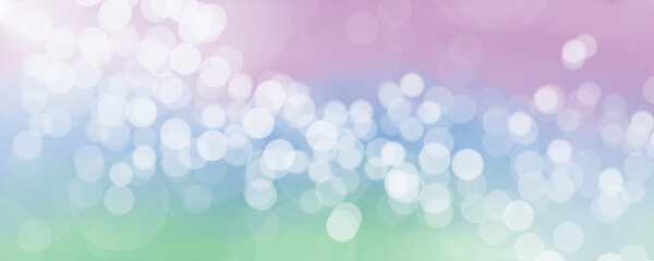 bright pastel bokeh light background