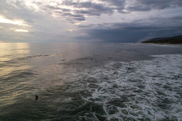 Surfers at Sunset, Playa Santa Teresa, Costa Rica 2