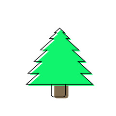 christmas tree icon