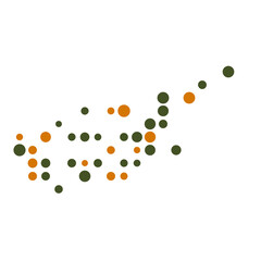 Cyprus Silhouette Pixelated pattern illustration