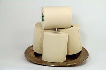 sustainable, toilet paper 100 percent bamboo