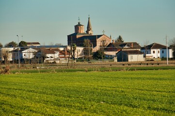 village image taken in veneto, italy