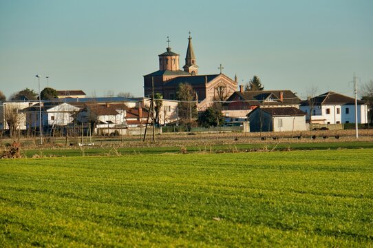 Village Image Taken In Veneto, Italy