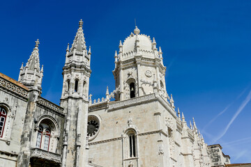 Fototapeta na wymiar cathedral of segovia spain, in Lisbon Capital City of Portugal