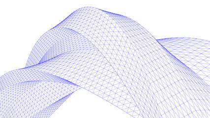 abstract geometric 3d background vector illustration