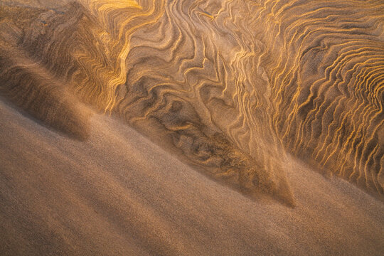 Textures in sand