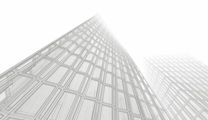 Fototapeta premium modern glass building