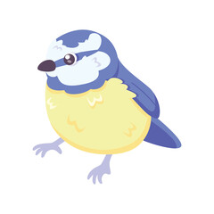 Isolated cute bird icon Animal Vector