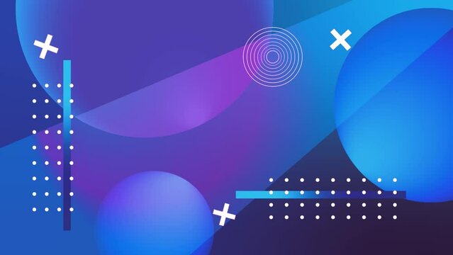 Fondo para presentaciones en azul y magenta
