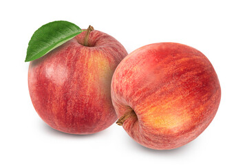 Red apple isolated on white background