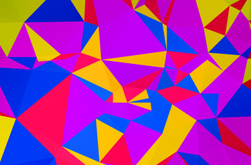 Obraz premium Abstract Geometric backgrounds full Color