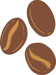 Coffee beans illustration