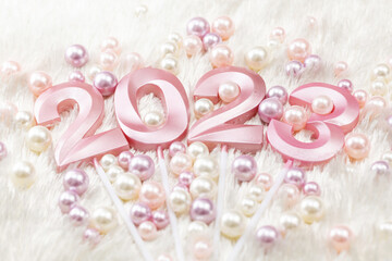 The number 2023 symbolizes the coming year 2023