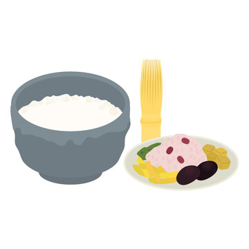 ぼてぼて茶のイラスト
