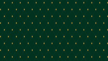 Abstract luxury dark green square pattern background. Modern elegant design concept. Vintage leather texture wallpaper. Vector illustration.
