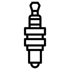 Obraz premium sparkplug icon