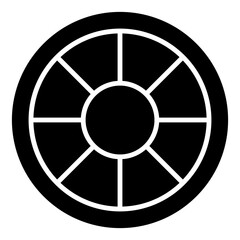 steel wheel icon