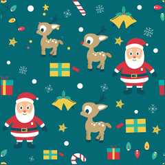 Christmas patterns background