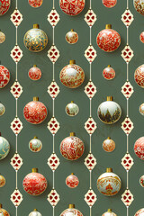 No Seamless Christmas Patterns, Made by AI