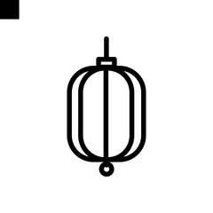 lantern icon vector