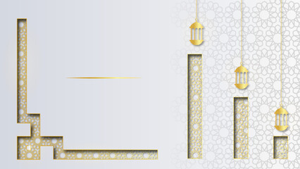Mandala background with golden arabesque pattern Arabic Islamic east style. Islamic mandala for print, poster, cover, brochure, flyer, banner.