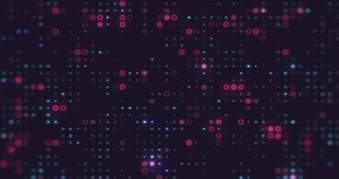 abstract background animation digital red blue pattern grid light electronic texture