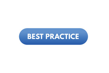 best practice button vectors. sign  label speech bubble best practice
