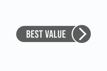 best value button vectors. sign  label speech bubble best value
