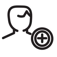 Account Add Avatar Man New Profile User