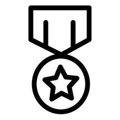 Award Medal Prize Star Winner