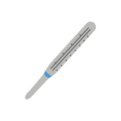 Thermometer vector isolated on white background. Medical equipment. 