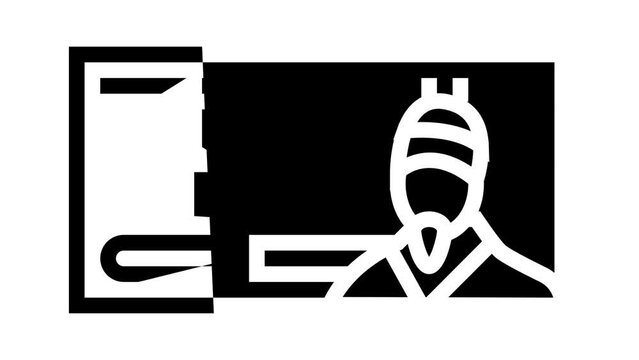 won krw line icon animation