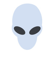 Alien icon / transparent background