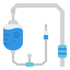 infusion stand health medical icon