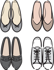 女性向け靴セット