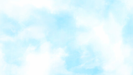 Blue sky with clouds. Vector background. Blue skies sky, clean weather, time lapse blue nice sky. 