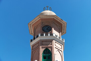 Cunningham Clock Tower in Peshawar, Pakistan