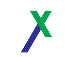 green X alphabet icon