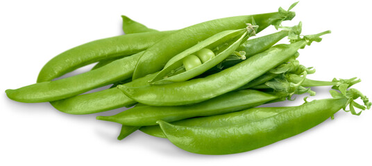 Green Peas in Pods