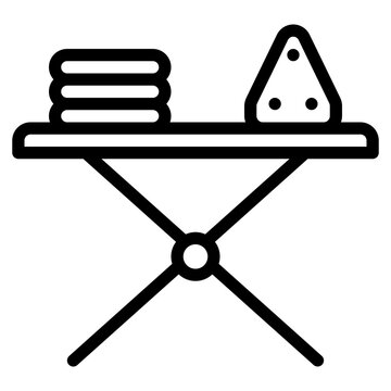 Iron Ironing Board Icon