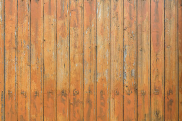 Texture of wooden planks on an old door