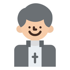 priest people religion christian icon