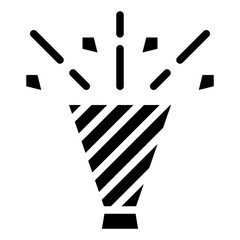 horn party birthday funny icon