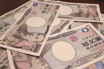 Sendai, Miyagi, Japan, December 2022.Bank of Japan 10,000 yen note